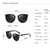 Lunettes de soleil polarisées à la mode pour femmes - Parfaites pour les voyages en plein air 