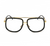 Adoptez la tendance avec les lunettes de soleil rétro en métal pour tir de rue.