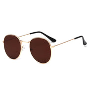 Lunettes de soleil métalliques tendance 