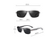 Lunettes de soleil polarisées à la mode pour hommes avec lentille TAC et monture TR90 - Protection UV400