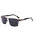 Lunettes de soleil polarisées à monture en métal avec lentille en résine - Style universel