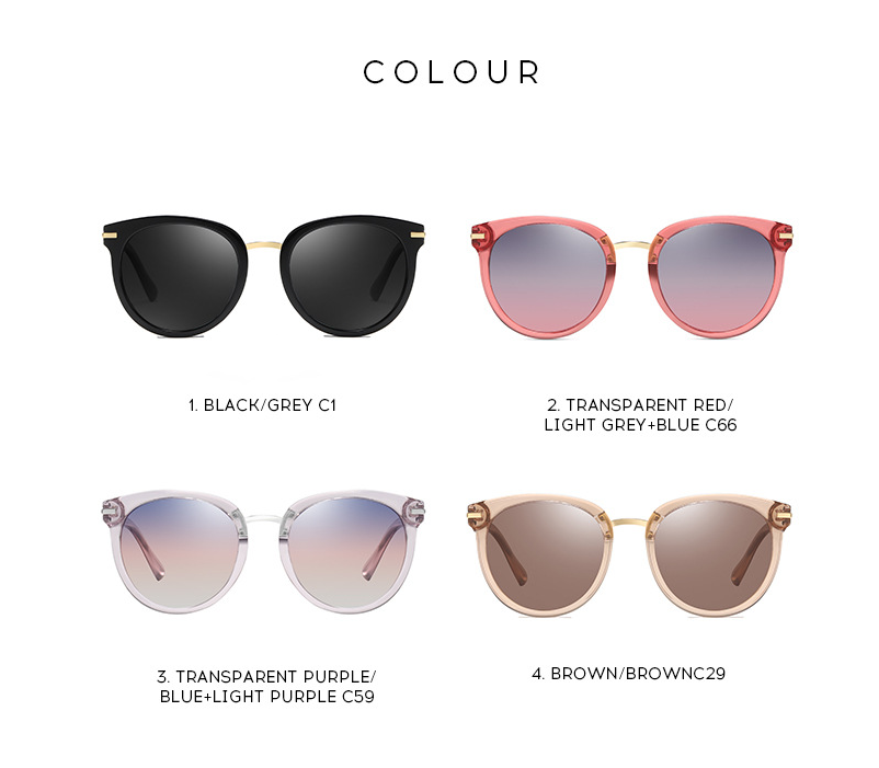 Gafas de sol polarizadas de moda para mujer: perfectas para viajes al aire libre 