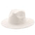 Stylish Large-Brimmed Straw Hat - Perfect for Beach Jazz