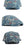 Stylish Denim Advance Hat with Flower Print - All-Matching Peaked Cap