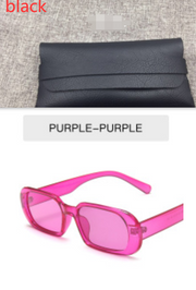 Colorful Fashion Sunglasses for Women - Retro Small Frame in Candy Colors