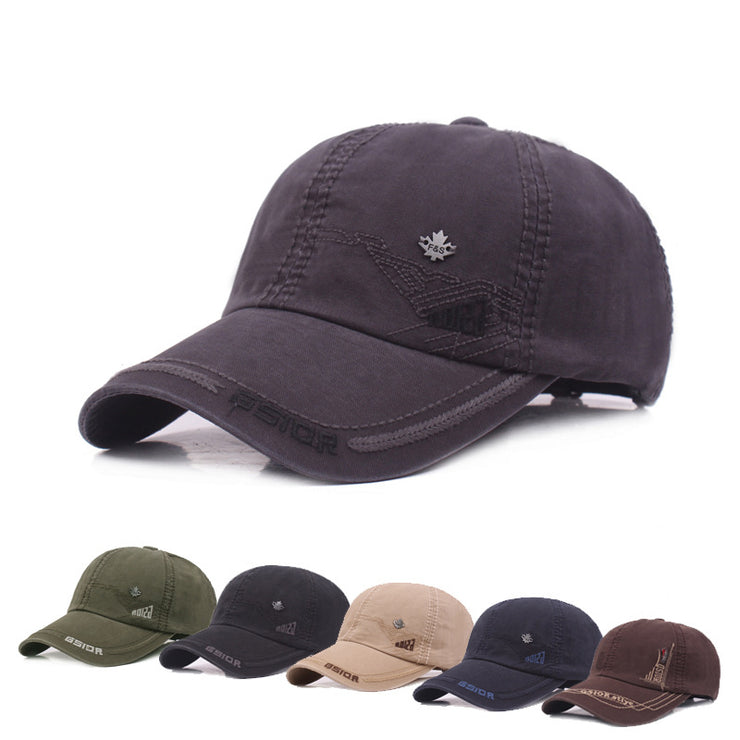 Comfortable Cotton Baseball Cap for Spring and Autumn