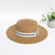 Sombrero de Paja Plano Estándar con Pedrería "M" - Perfect Seaside Shade