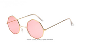 Trendy Octagon Sunglasses - Geometric Chic