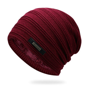 Gorros de invierno de punto acogedores para hombres y mujeres