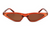 Lunettes de soleil rétro œil de chat élégantes pour dames