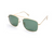 Lunettes de soleil en métal de style européen et américain 3560 - Protection UV polarisée 