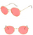 Elegantes gafas de sol redondas Jelly: vibraciones vintage para cualquier ocasión