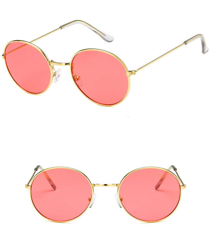 Stylish Round Jelly Sunglasses - Vintage Vibes for Any Occasion