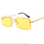 Lunettes de soleil rectangulaires classiques et chics