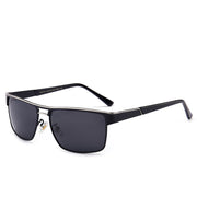 Metal Frame Polarized Sunglasses with Resin Lens - Universal Style