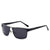 Lunettes de soleil polarisées à monture en métal avec lentille en résine - Style universel