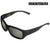 Lunettes de soleil LCD futuristes