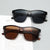 Lunettes de soleil élégantes œil de chat à monture complète