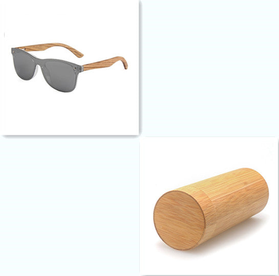 Natural Elegance - Wooden Sunglasses for a Stylish Look