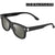 Lunettes de soleil LCD futuristes