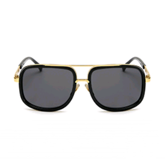 Embrace the Trend with Metal Retro Street Shooting Sunglasses