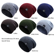 Unisex Winter Knit Beanie: Stylish & Warm for Outdoor Adventures