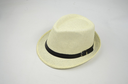 Chapeaux de paille tendance et décontractés pour hommes et femmes – Parfaits pour les voyages d'été en plein air.