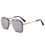 Vintage Charm in Metal Sunglasses