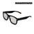 Lunettes de soleil LCD futuristes