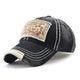 Trendy Baseball Caps with Retro Printed Patch Embroidery for Men and Women