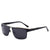 Lunettes de soleil polarisées à monture en métal avec lentille en résine - Style universel