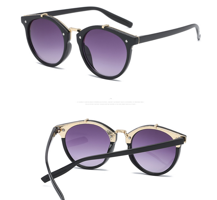 Elegantes gafas de sol con protección UV400 y montura de PC: diseño delicado y ajuste cómodo 