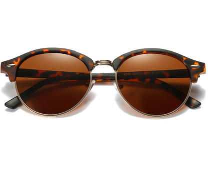 Moda colorida en gafas de sol polarizadas para hombres y mujeres