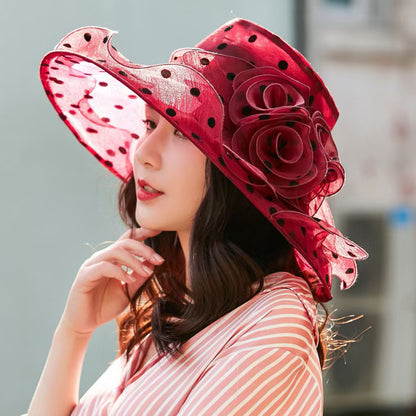 Chapeaux de soleil pare-soleil à la mode - Style européen et américain