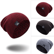 Unisex Winter Knit Beanie: Stylish & Warm for Outdoor Adventures