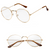 Elegantes gafas de sol redondas Jelly: vibraciones vintage para cualquier ocasión