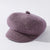 Velvet Knitted Rabbit Fur Hat for Stylish Women