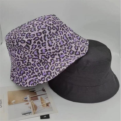 Versátil sombrero de pescador de camuflaje de doble cara
