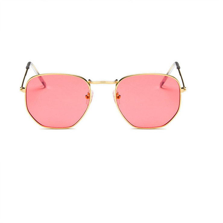 Lunettes de soleil océan transparentes - Style de rue rétro