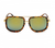 Adoptez la tendance avec les lunettes de soleil rétro en métal pour tir de rue.