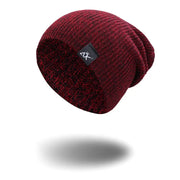 Unisex Winter Knit Beanie: Stylish & Warm for Outdoor Adventures