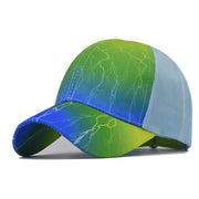 Casquette de baseball tendance tie-dye