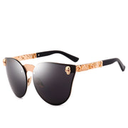 Edgy Metal Skull Sunglasses for a Bold Look