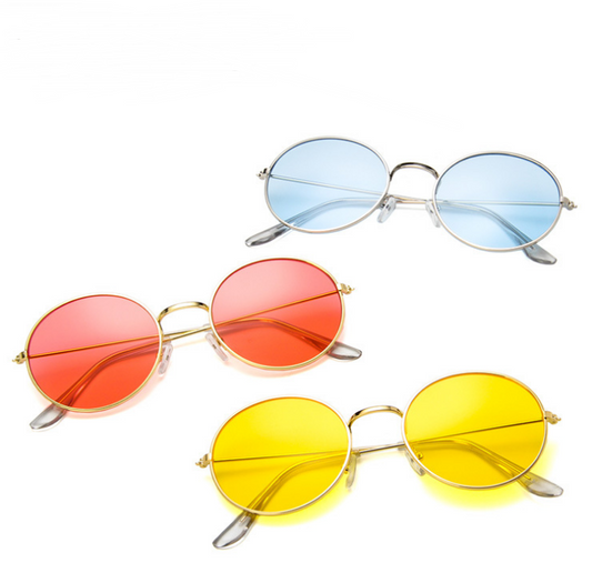 Stylish Round Jelly Sunglasses - Vintage Vibes for Any Occasion