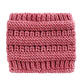 Stay Cozy and Stylish - Winter Headwrap Ponytail Beanies with Ear Warmers