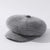 Velvet Knitted Rabbit Fur Hat for Stylish Women