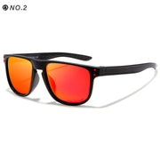 Gafas de sol con montura de resina resistente y protección UV400: varios colores de lentes disponibles