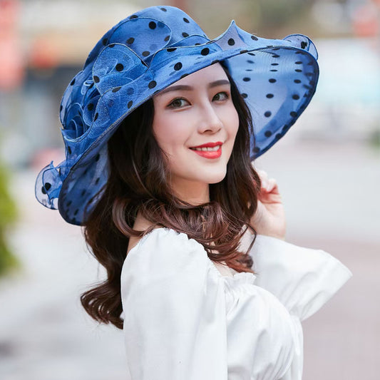 Sombreros para el sol con sombrilla de moda: estilo europeo y americano