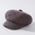 Velvet Knitted Rabbit Fur Hat for Stylish Women