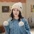 Costume écharpe polyvalent – ​​Restez au chaud avec un bonnet tricoté pour femme.